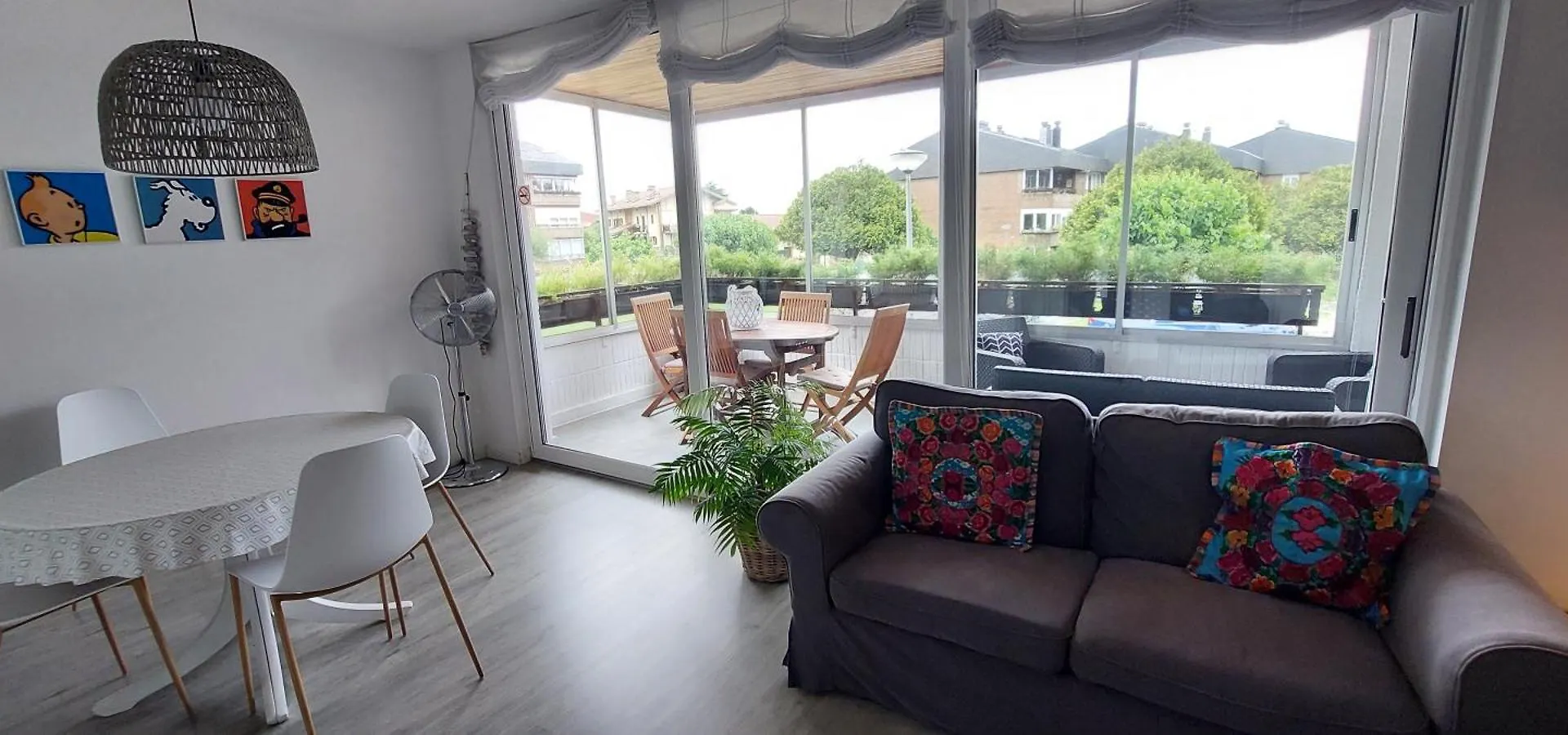Apartamento Hondarribia con piscina, parking y terraza España